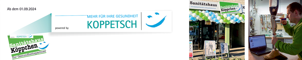 Ihr Sanitätshaus Köppchen in Solingen-Ohligs